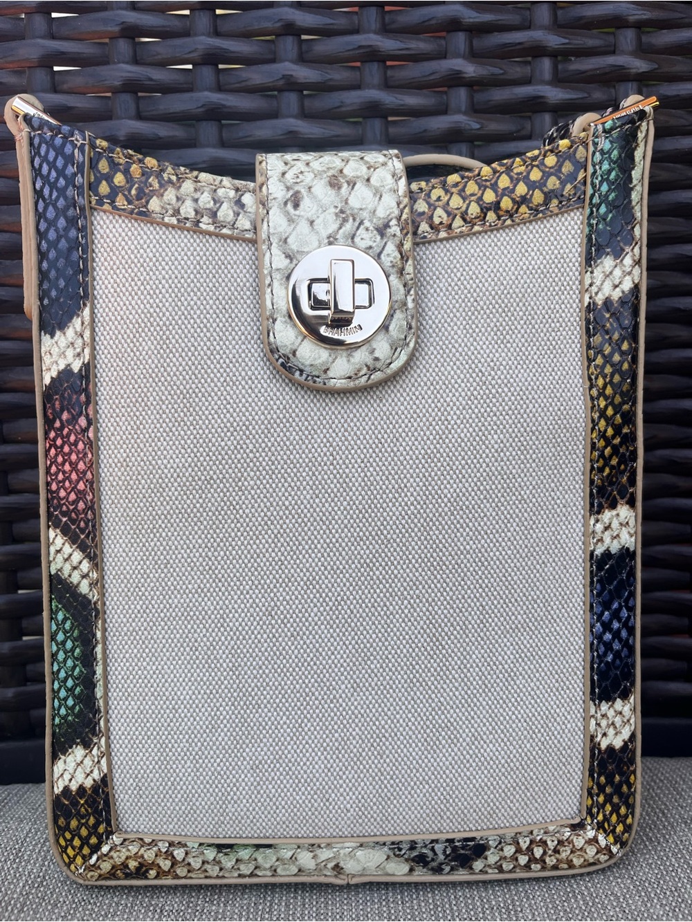 NWT Brahmin Marley in MULTI FLASHBACK Crossbody